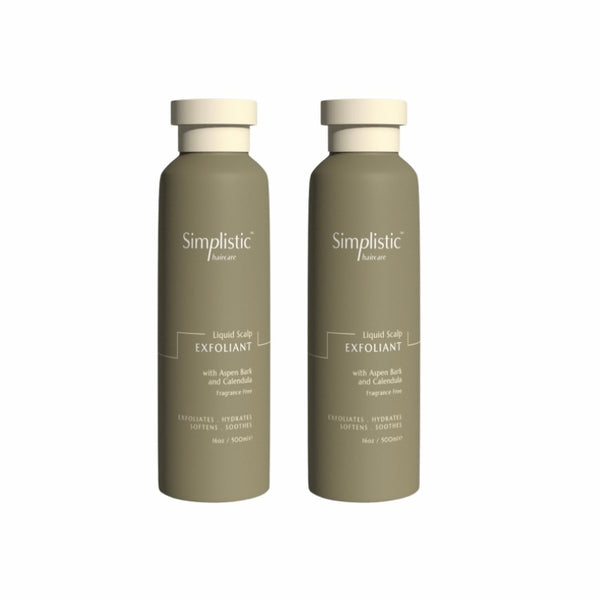 Liquid Scalp Exfoliant - 2 Bottle Package